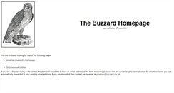 Desktop Screenshot of buzzard.me.uk