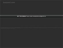Tablet Screenshot of buzzard.com